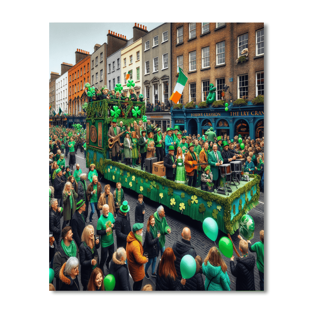 St. Patrick's Festival - Ireland Paint By Color