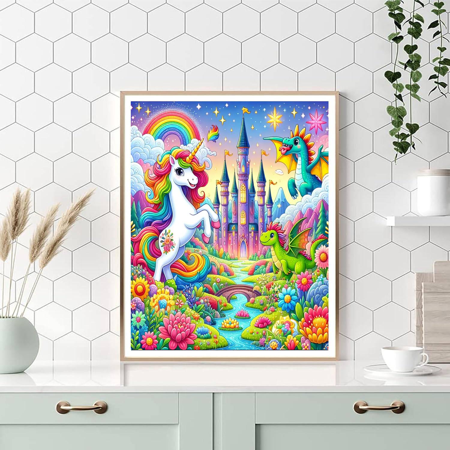 Exploring Magical Lands Paint By Numbers Art