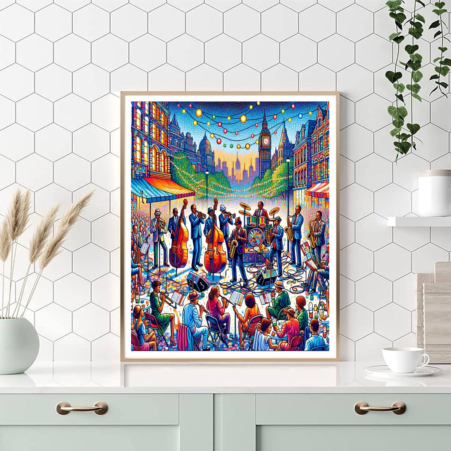 International Jazz Day - Worldwide Paint By Color