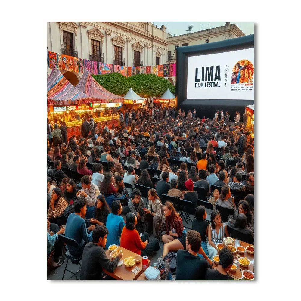 Lima Film Festival - Peru Paint By Numbers Kits