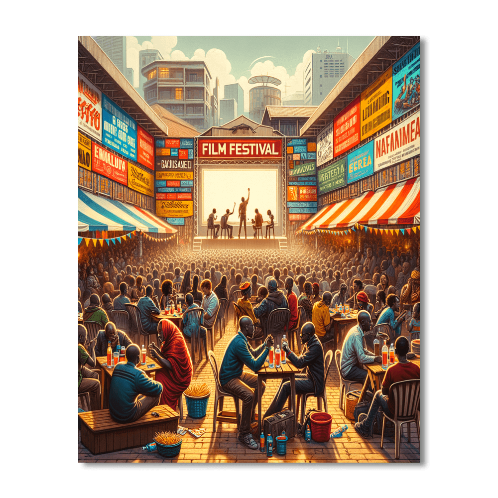 Nairobi Film Festival - Kenya Paint By Numbers Kits