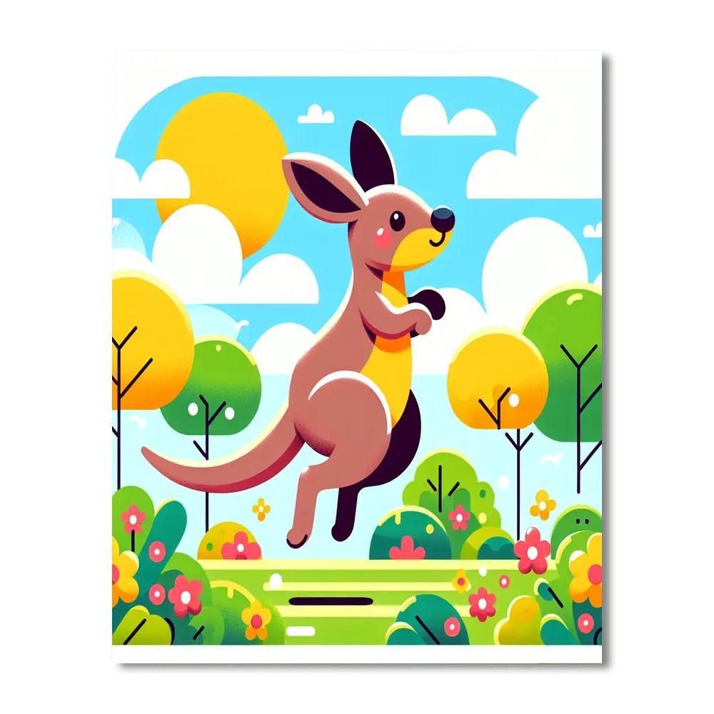 Wacky Walaby Numbered Painting Kits