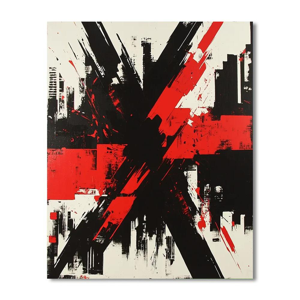 Banksy Inspired Echoes Of Revolution  Paint By Number