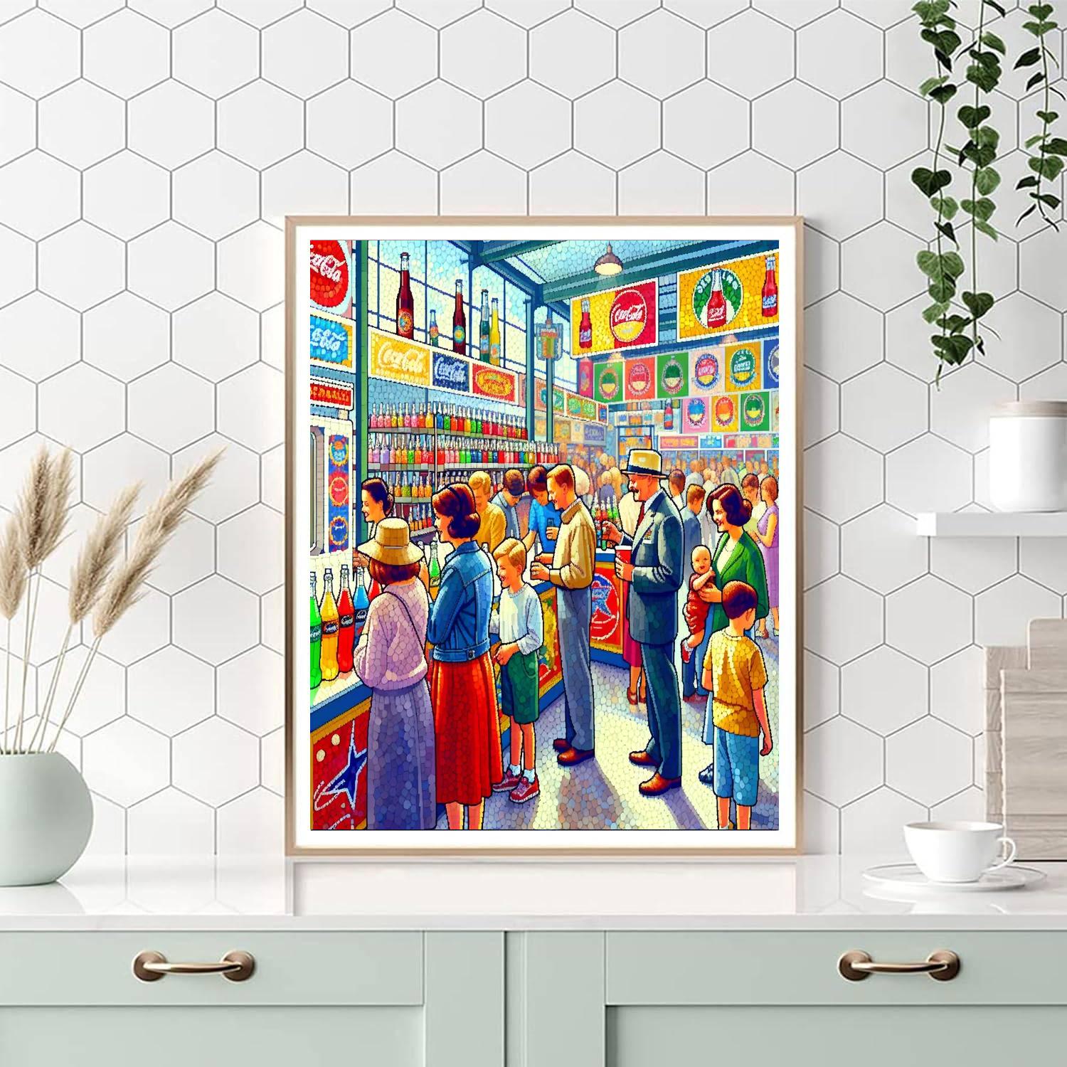 World Of Coca-cola Festival - United States Paint By Color