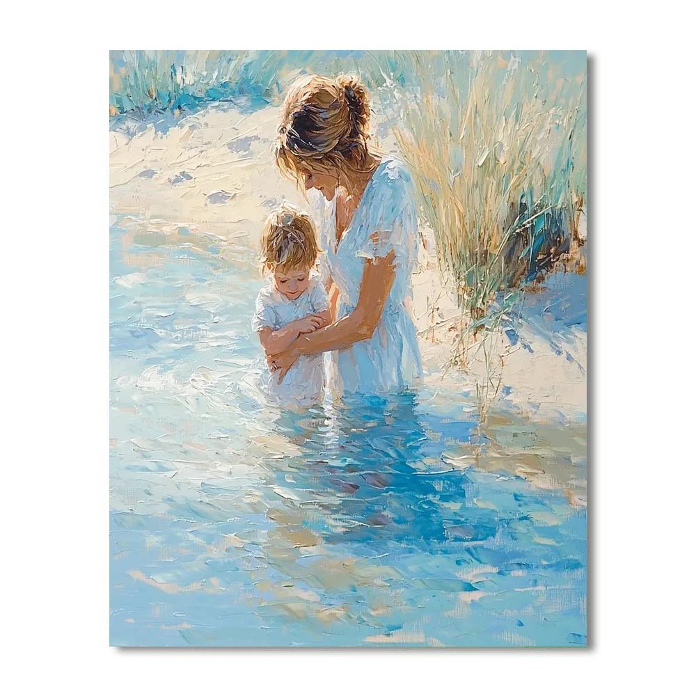 Waves Of Love And Care Paint By Numbers