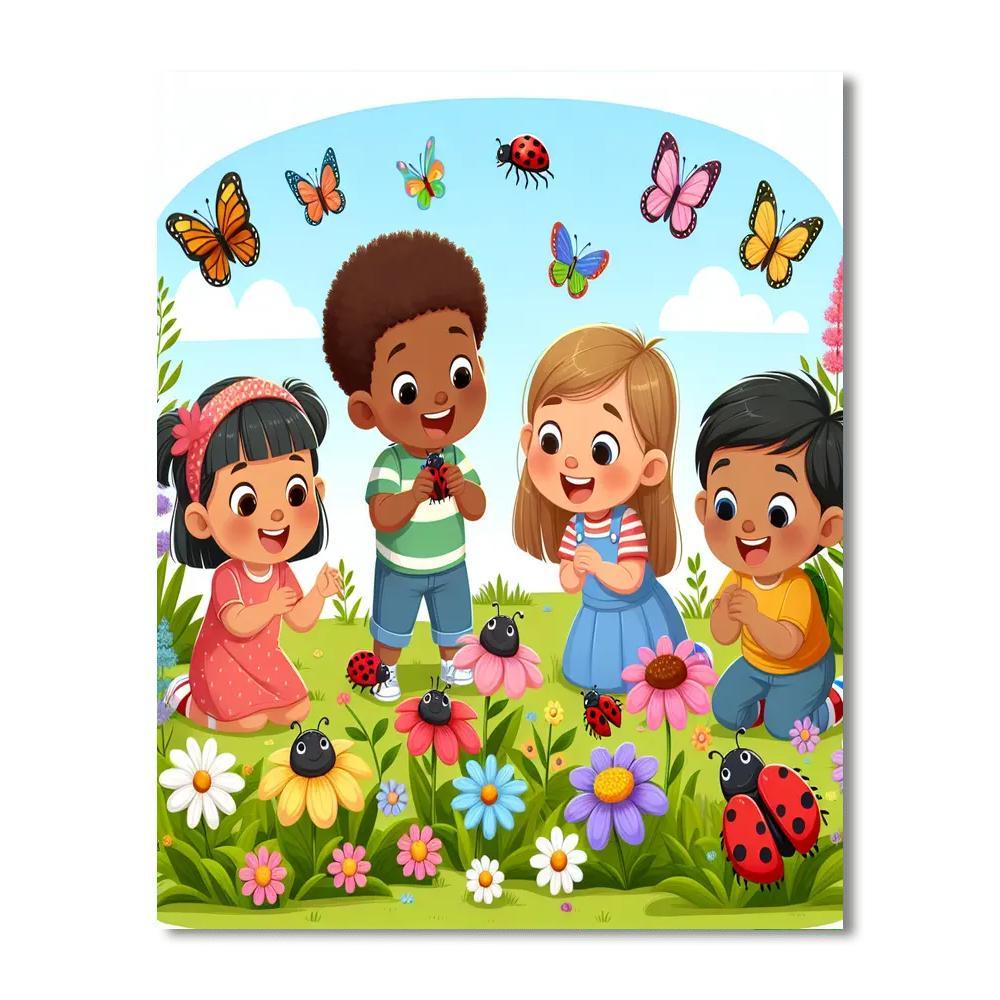 Creative Insect Safari Paint By Numbers Kits