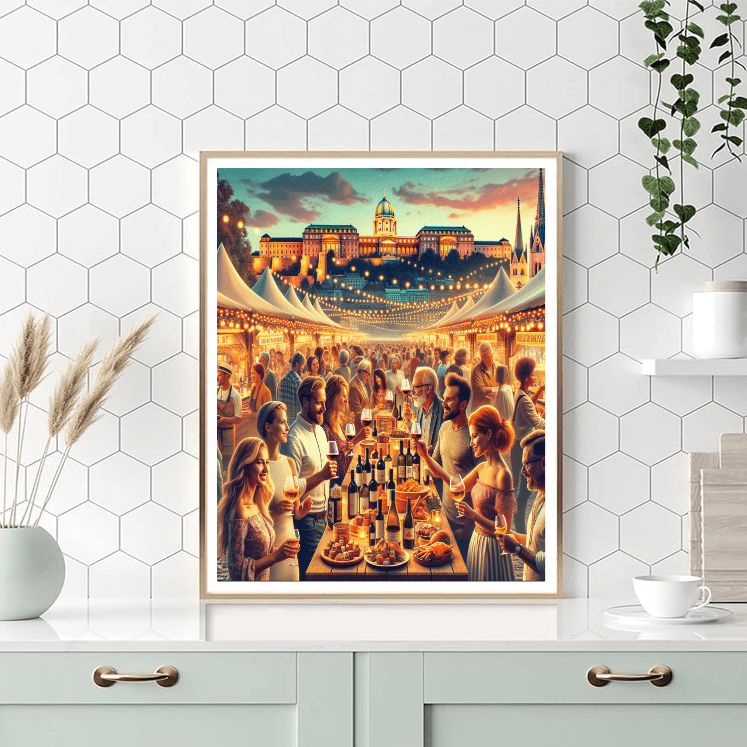 Budapest Wine Festival - Hungary Paint By Color