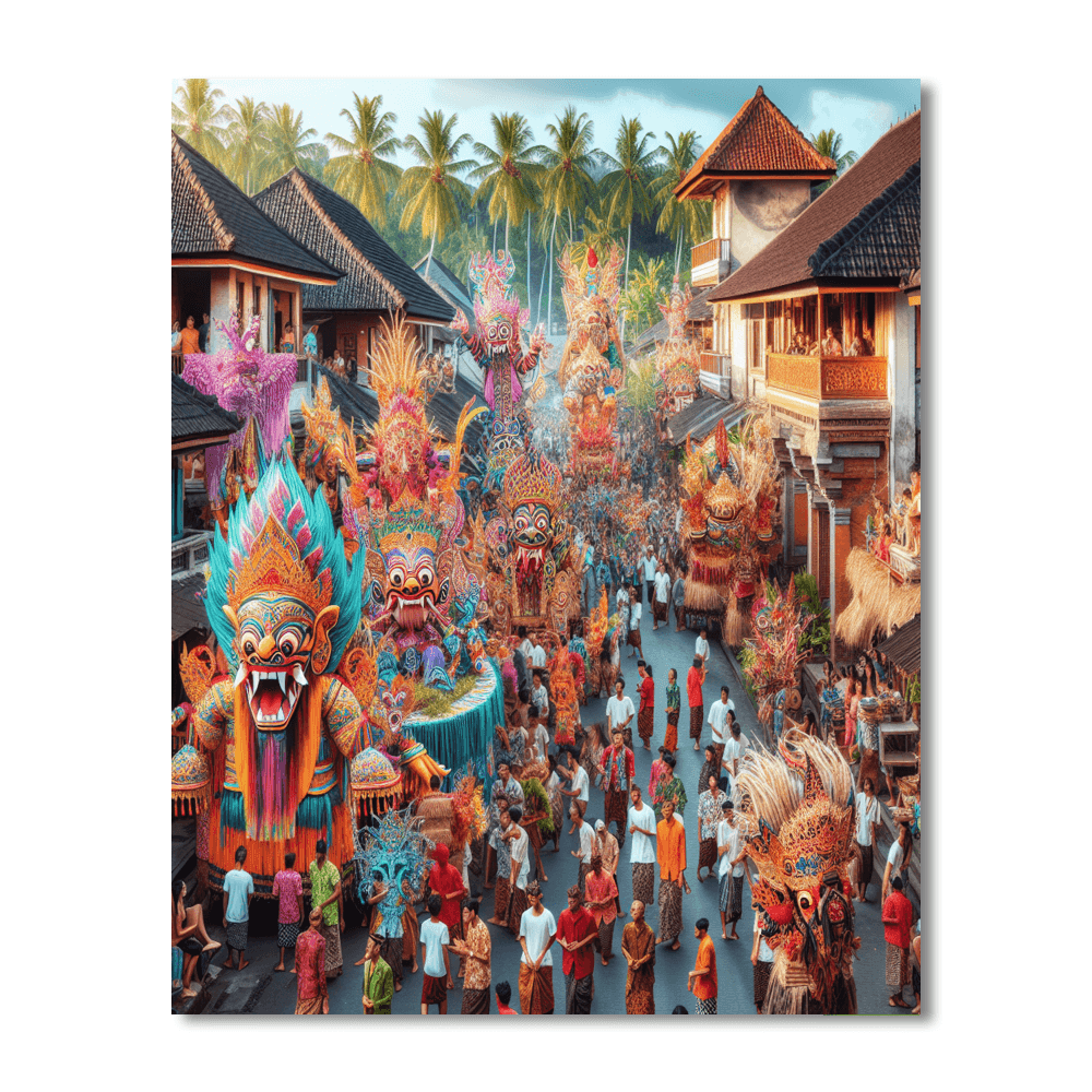 Day Of Silence - Bali, Indonesia Paint By Number