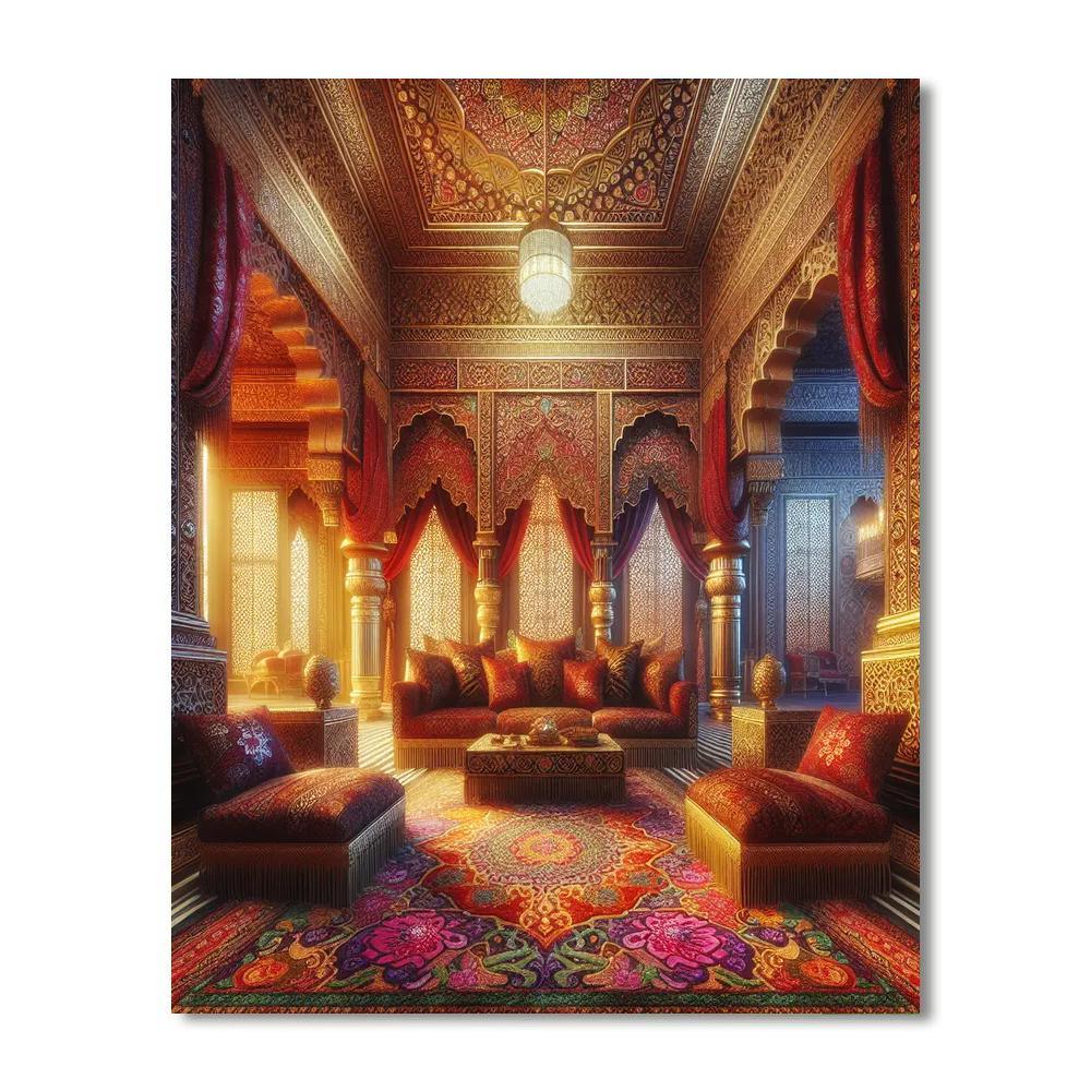 Opulent Eastern Splendor Paint By Color