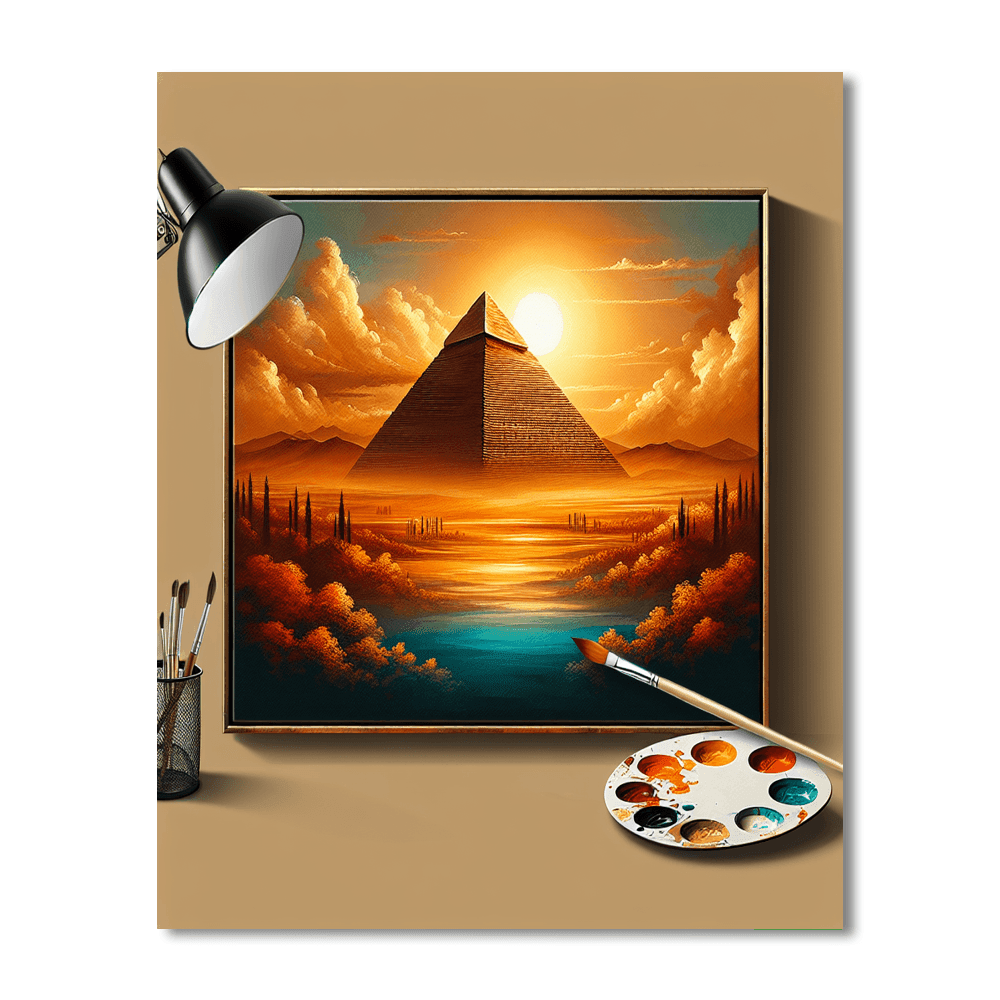 Ancient Egyptian Mystique DIY Paint By Numbers