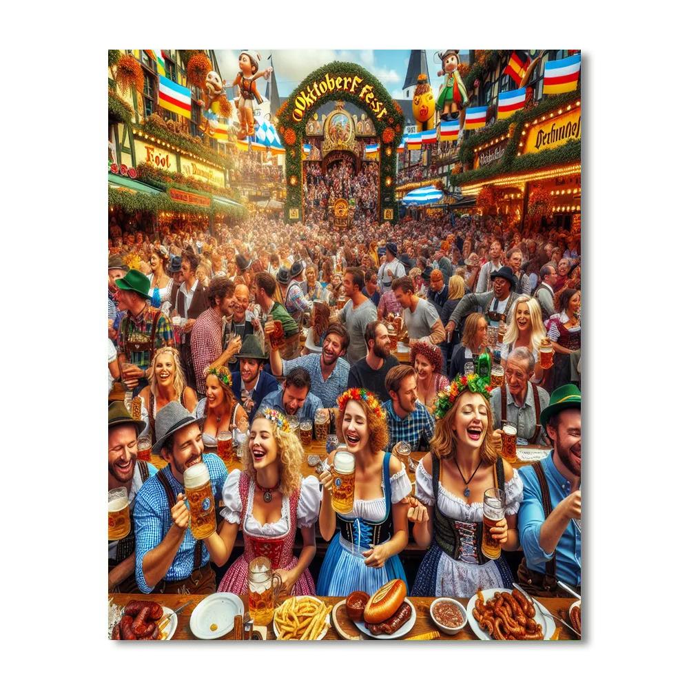 Oktoberfest Zinzinnati Paint By Numbers