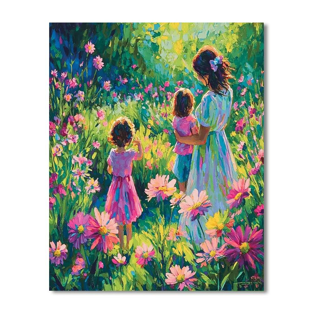 Mothers And Nature Paint By Number