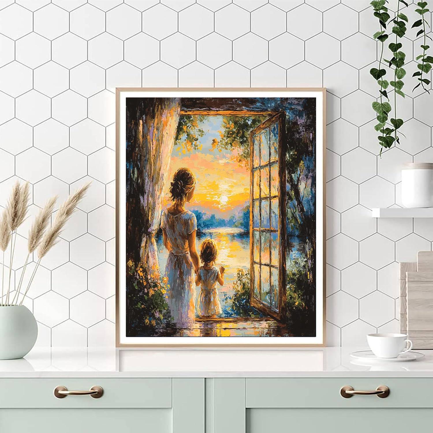 Harmonies At Dawn Painting Number Kit