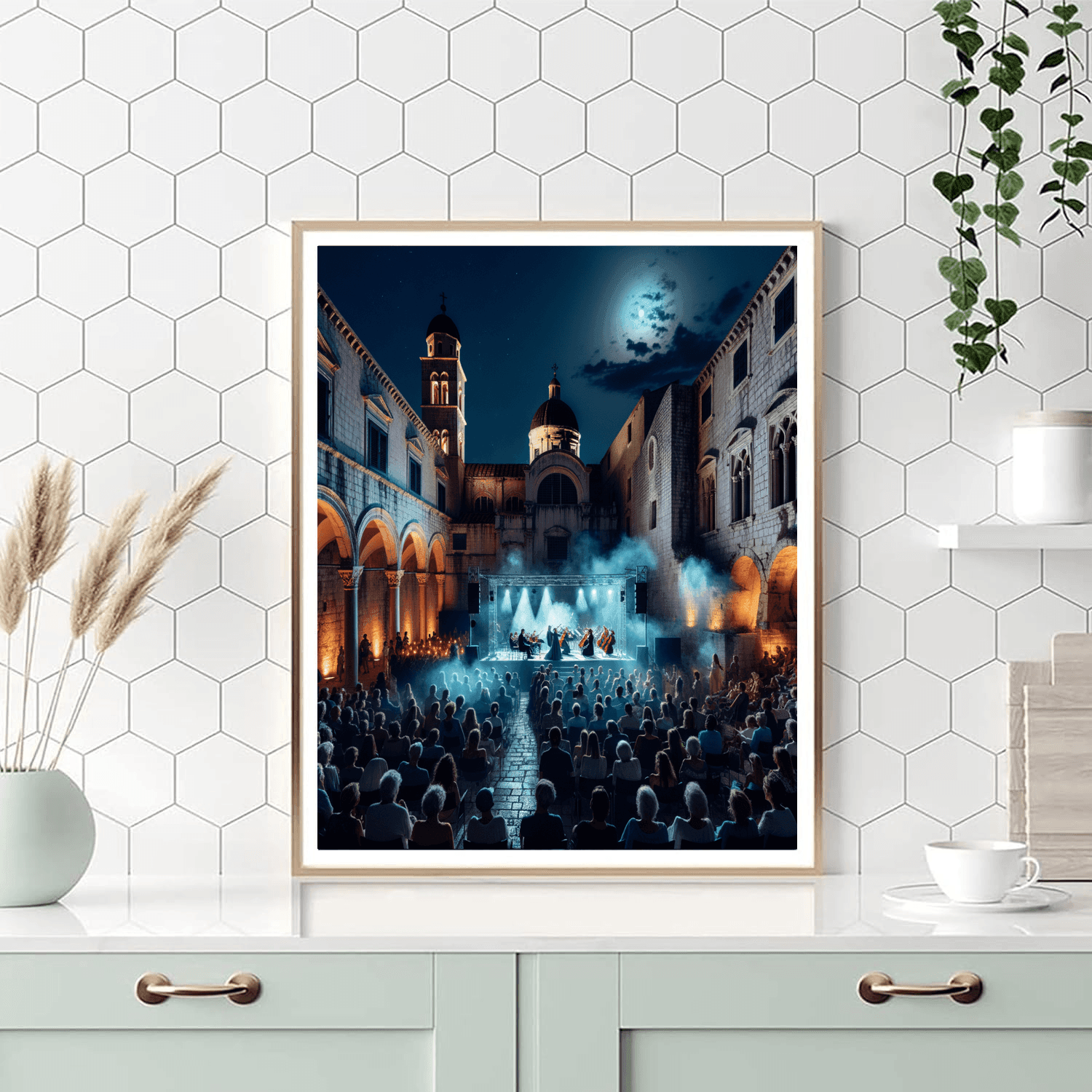 Dubrovnik Summer Festival - Dubrovnik Paint By Color