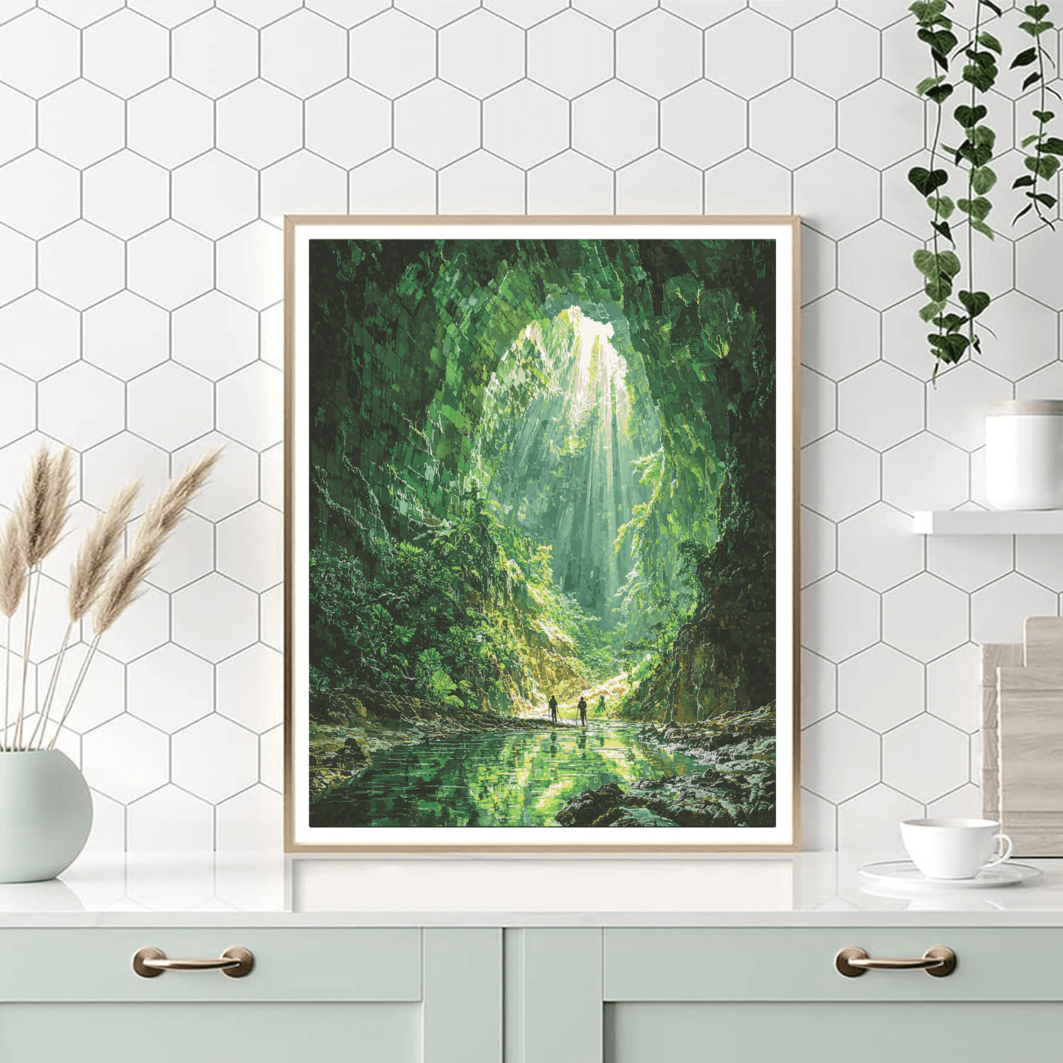 Son Doong Cave - Quang Binh, Vietnam Numbered Painting Kits