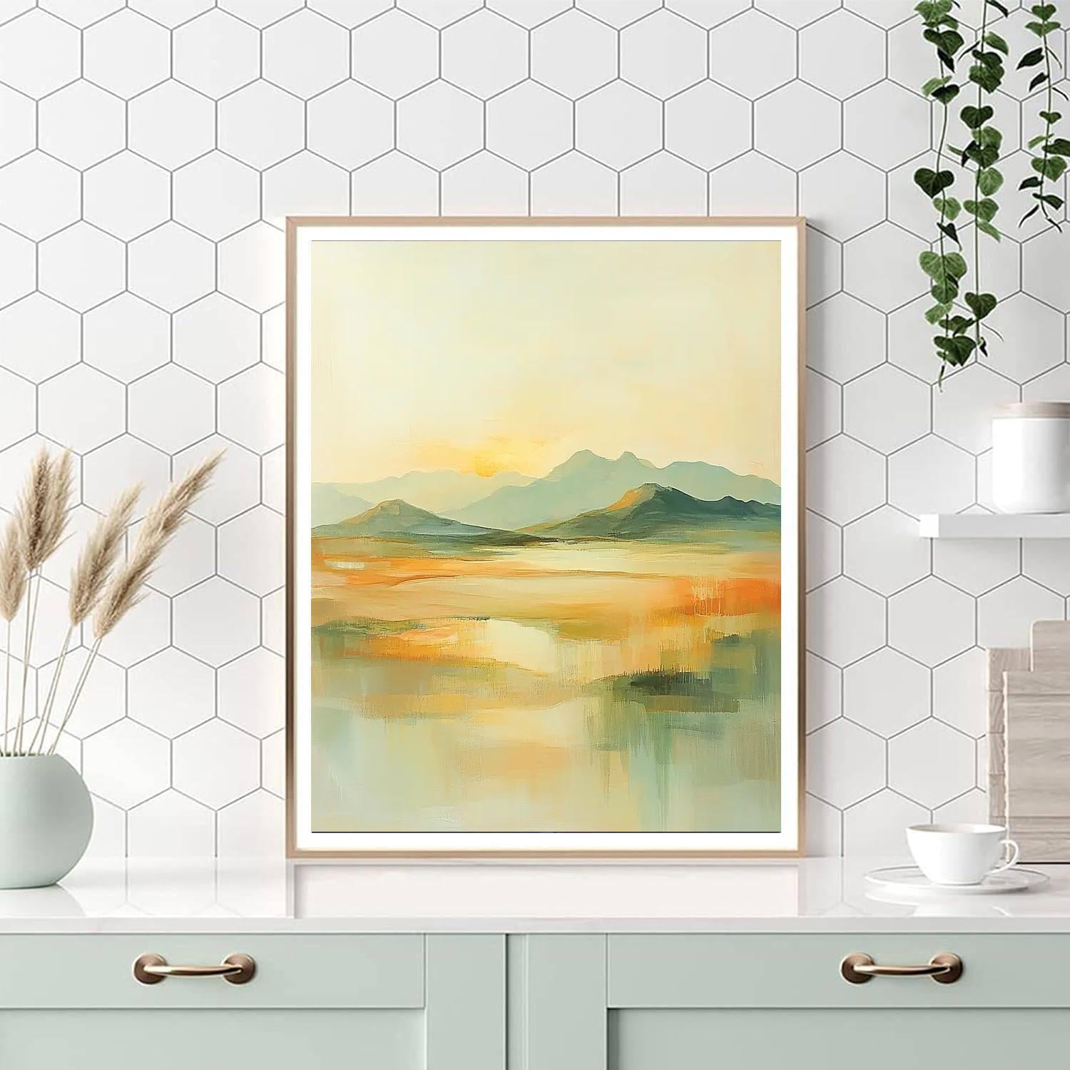 Leonardo Da Vinci Inspired Mirrors Of Nature  DIY Paint By Numbers