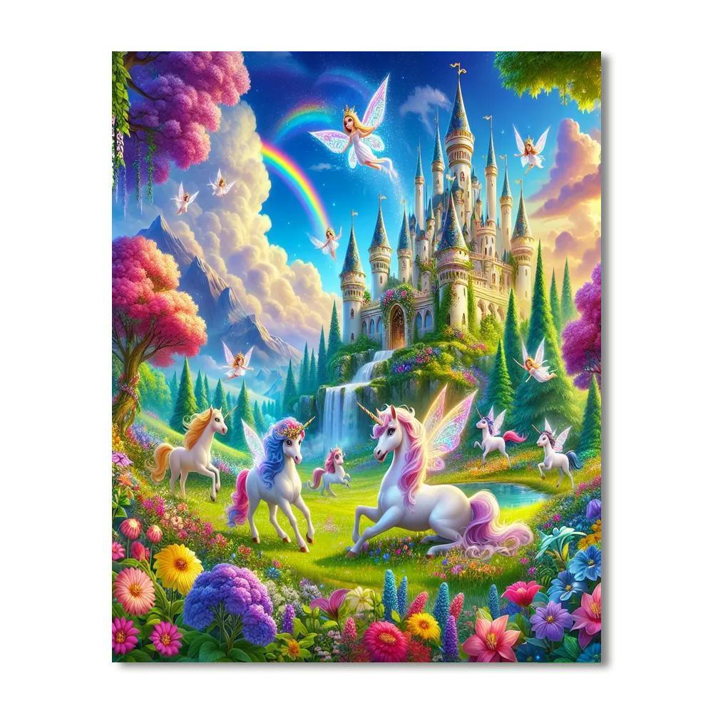 Fairytale Fantasy Numbered Painting Kits