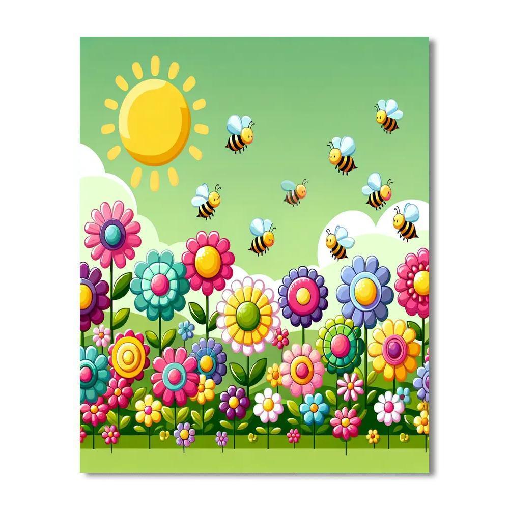 Sweet Garden Paint By Number