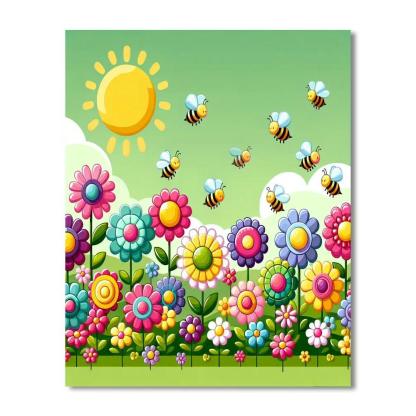 Sweet Garden Paint By Number