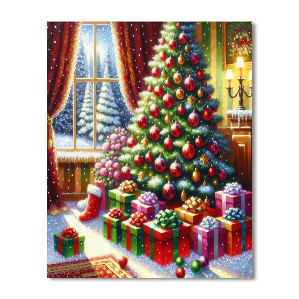 Festive Cheer Paint By Color