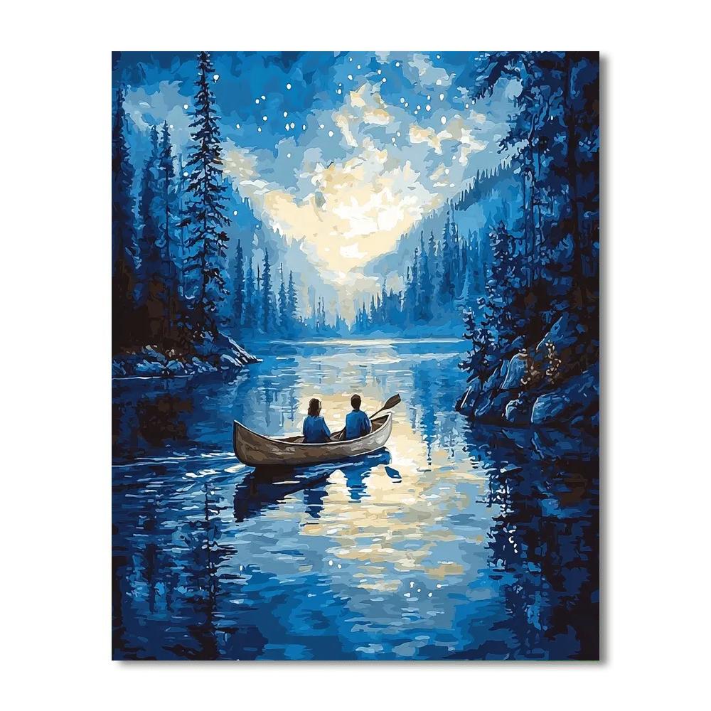 Mom And Me Under The Stars Paint By Number