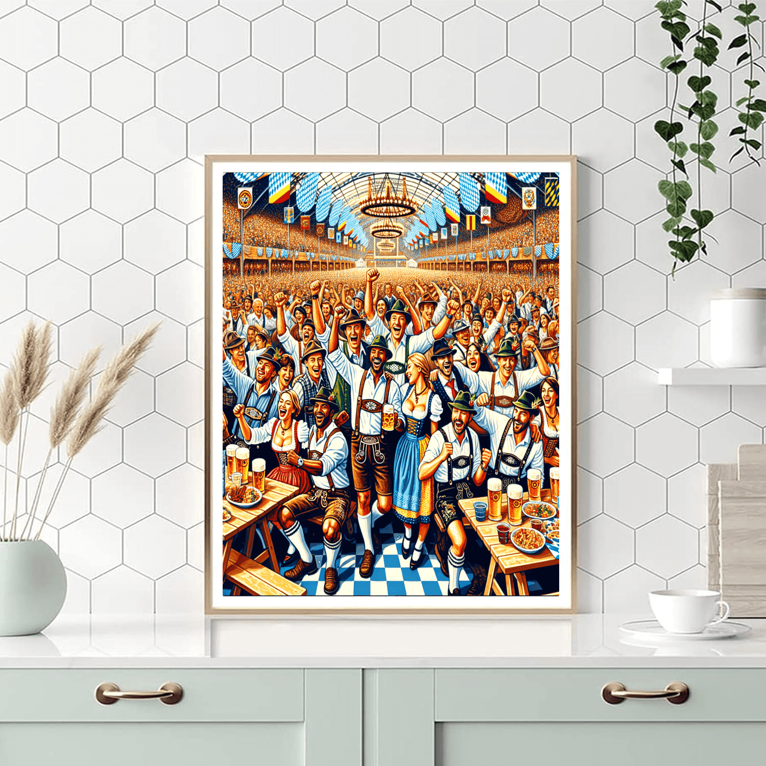 The Munich Oktoberfest Paint By Color