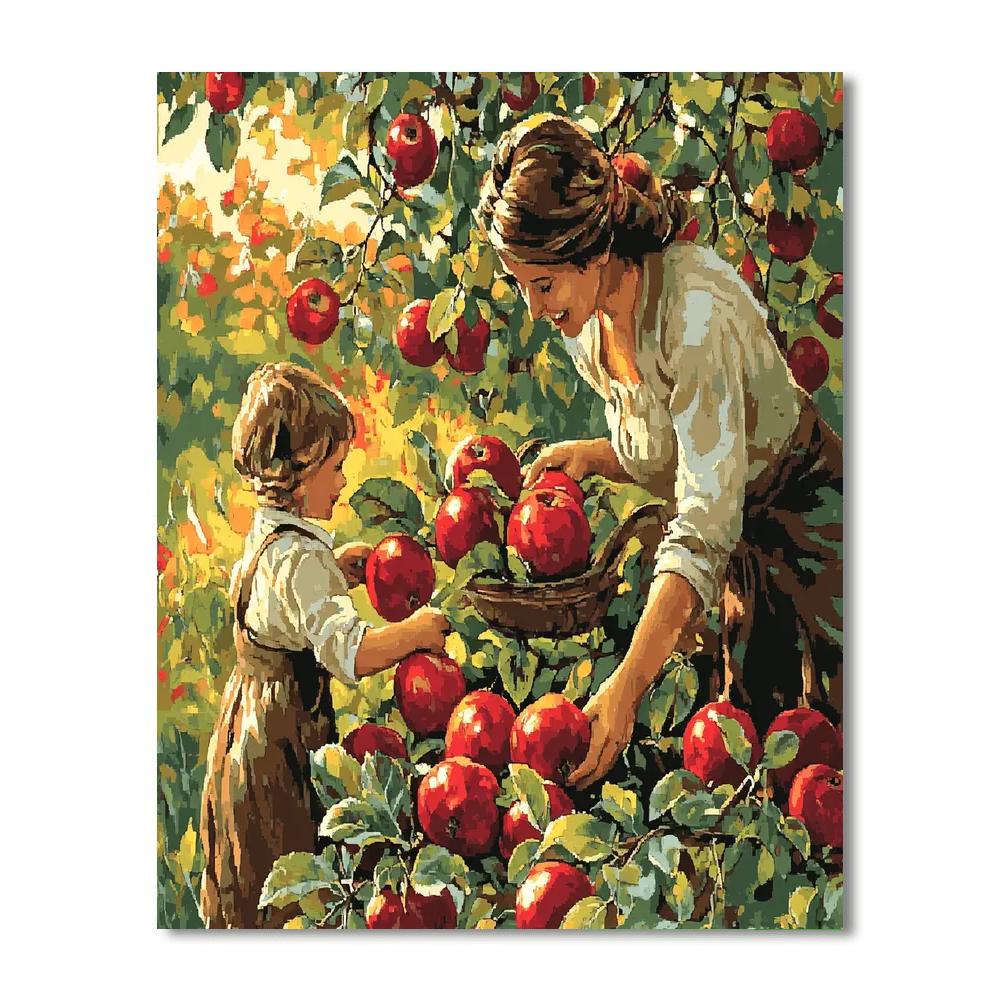 A Basket Of Love Numbered Painting Kits