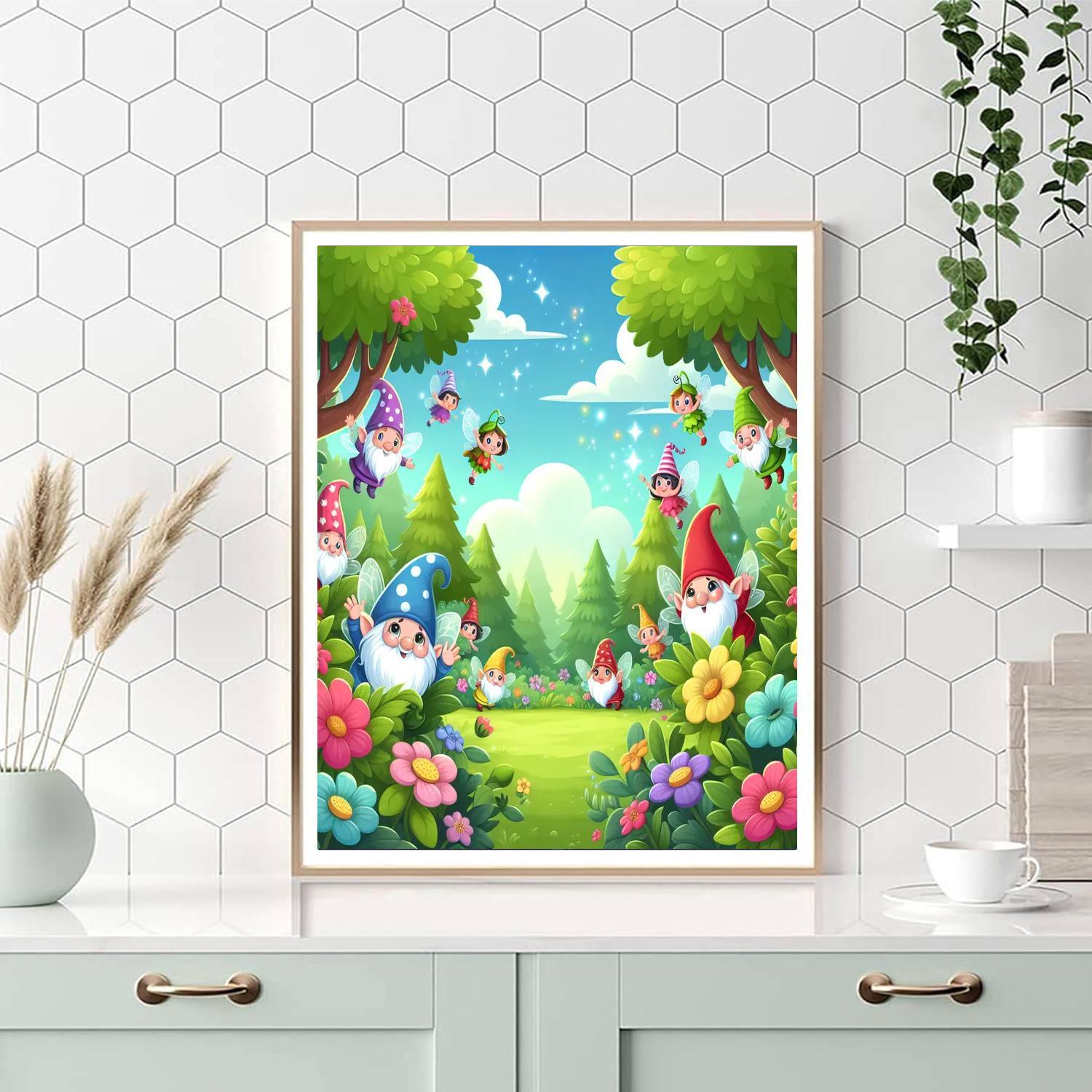 Magic In The Forest Paint By Numbers Art