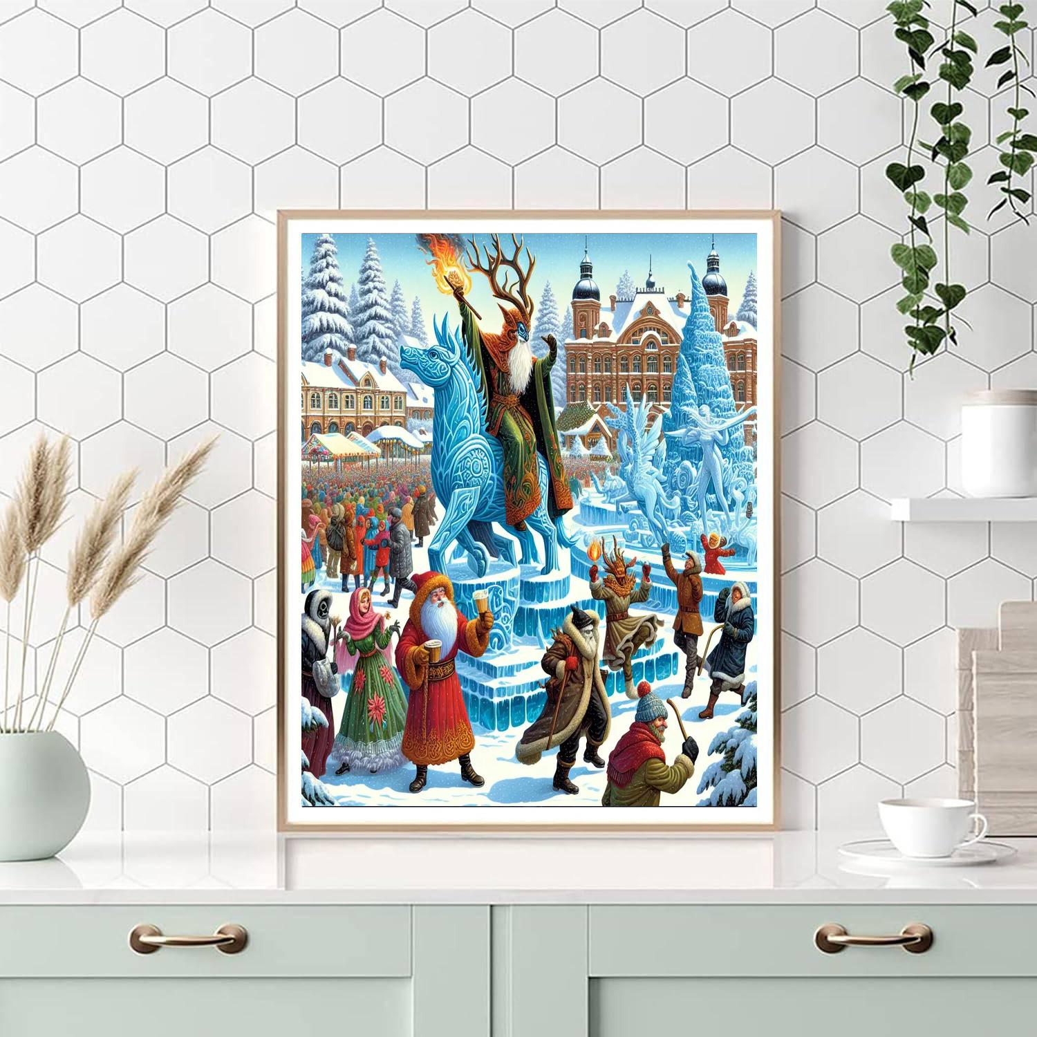 St. Paul Winter Carnival - Usa Numbered Painting Kits