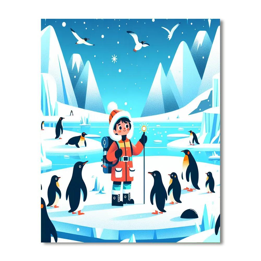 Artic Expedition Adventure DIY Paint By Numbers