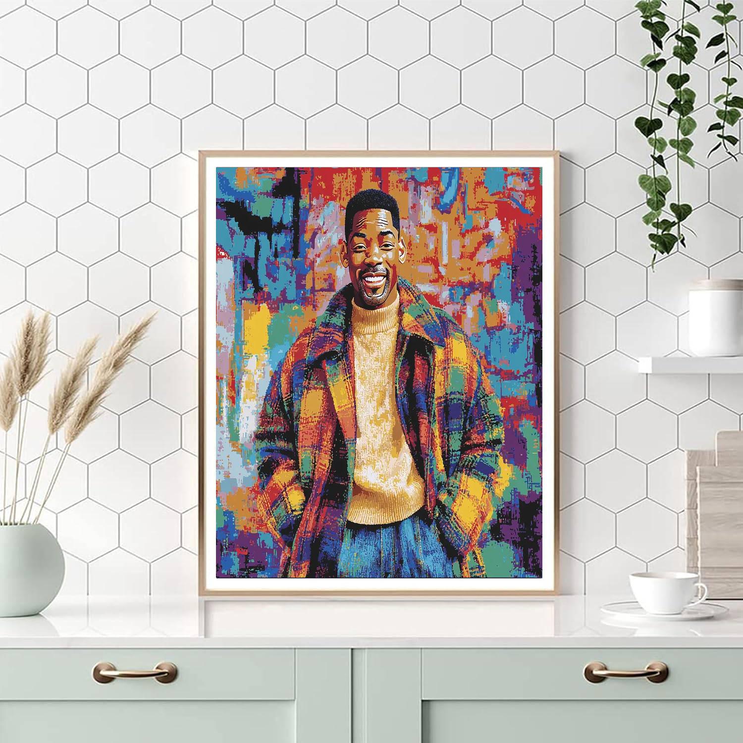 Will Smith: The Fresh Prince's Unstoppable Journey Numbered Painting Kits