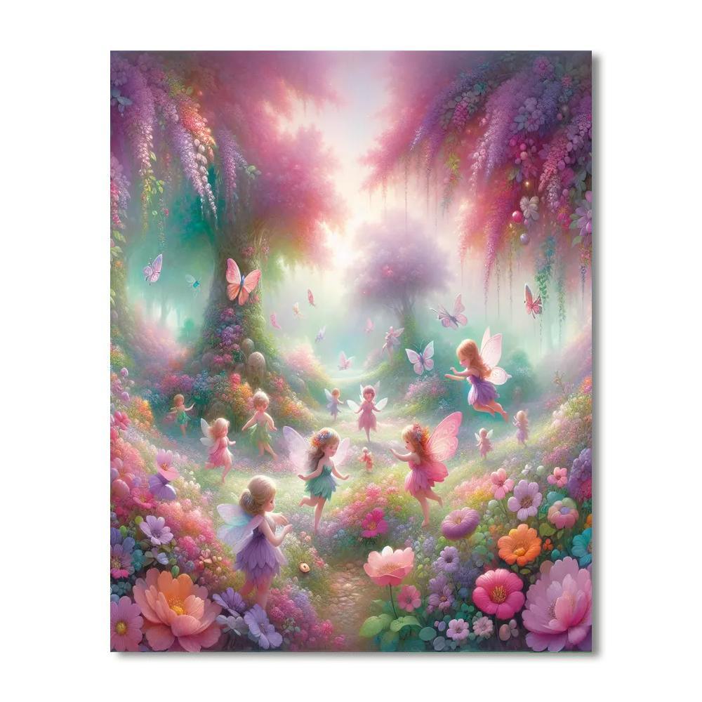 Wonderland Of Fairies DIY Paint By Numbers