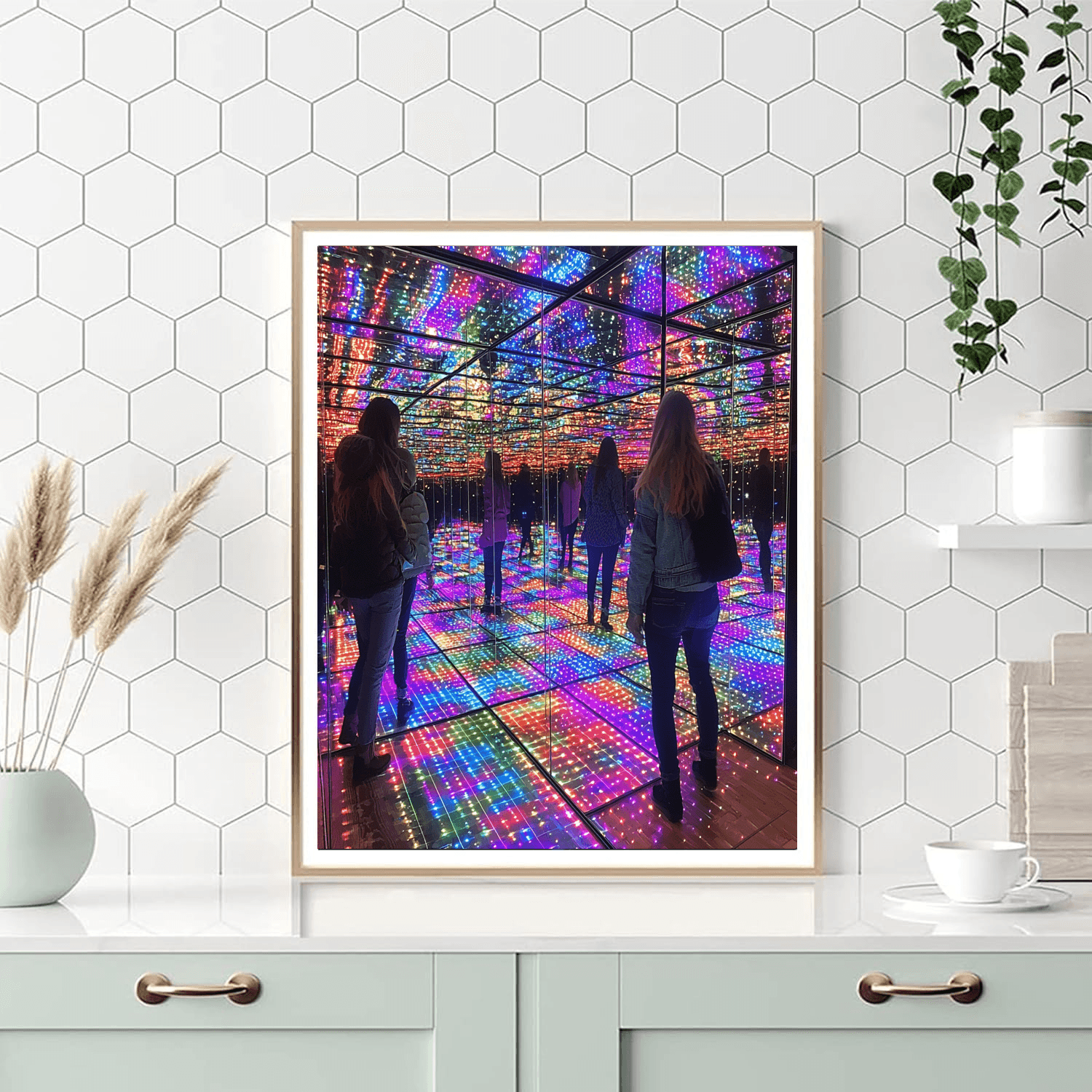 The Infinity Room At The Museum Of Modern Art Numbered Painting Kits