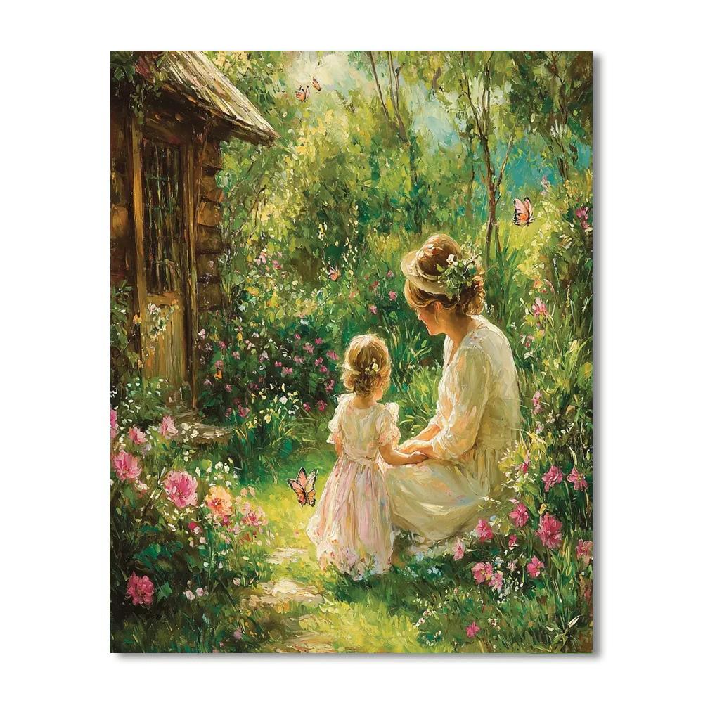 Wonders Of The Garden Paint By Number