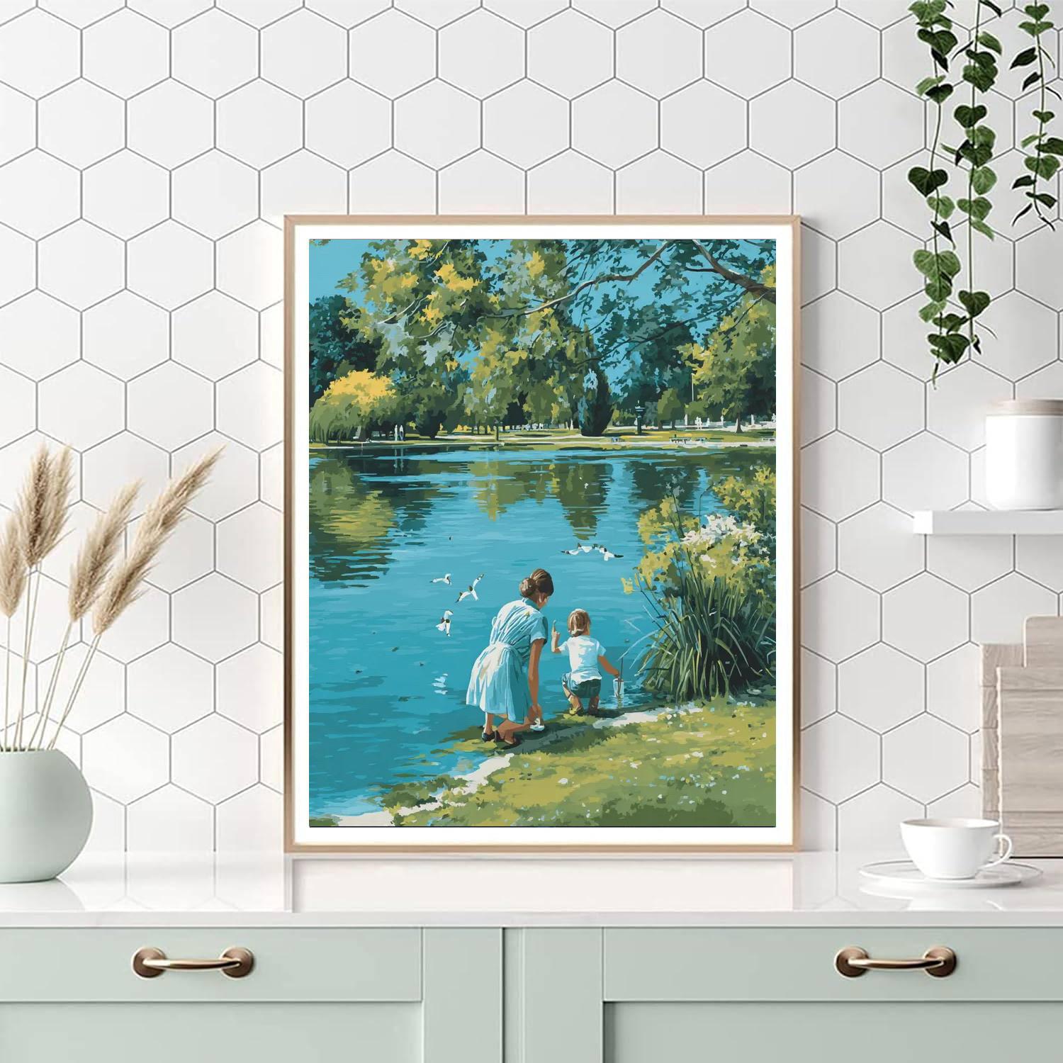 Echoes Of Kindness Number Painting