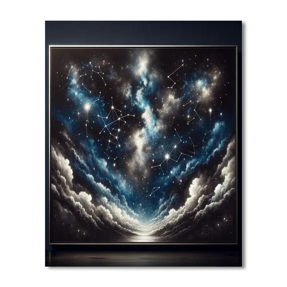 Mystical Celestial Constellations Paint By Numbers Kits