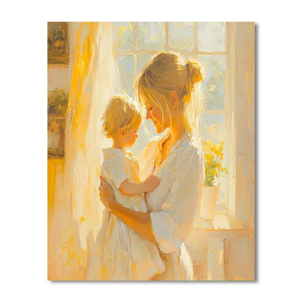 Sunbeam Kisses DIY Paint By Numbers