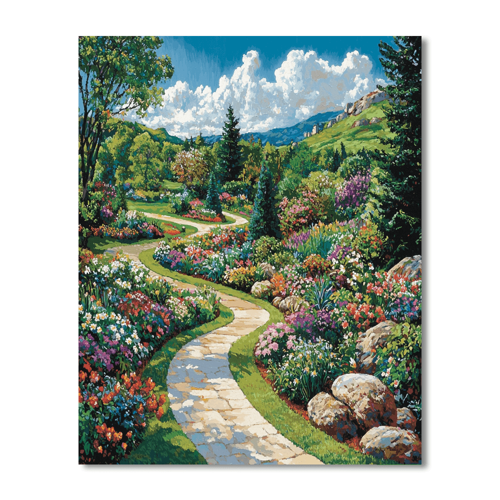 Royal Botanic Garden - Edinburgh Numbered Painting Kits