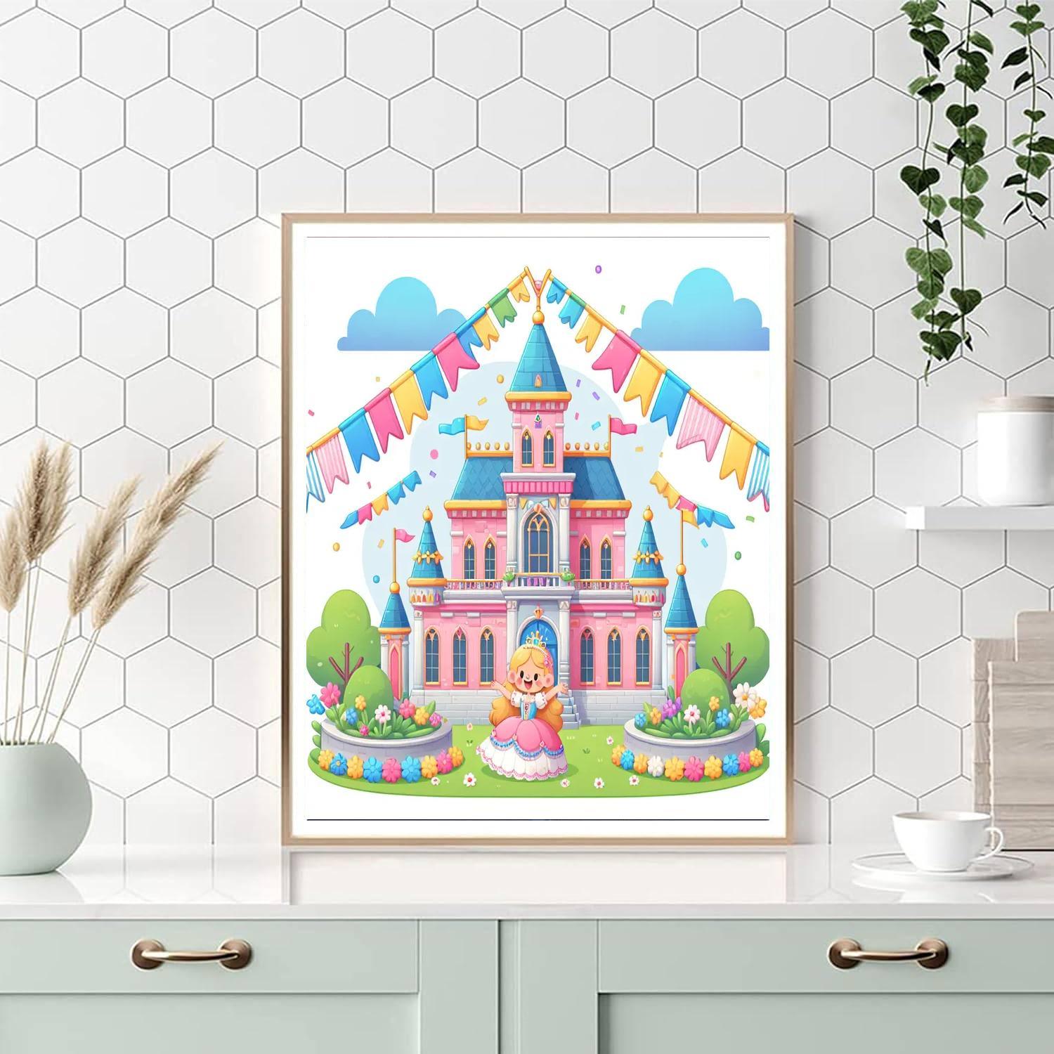 Royal Palace Celebration Numbered Painting Kits