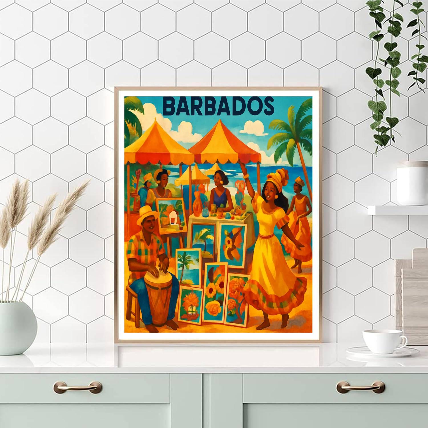 Festival Of The Arts - Barbados Number Painting