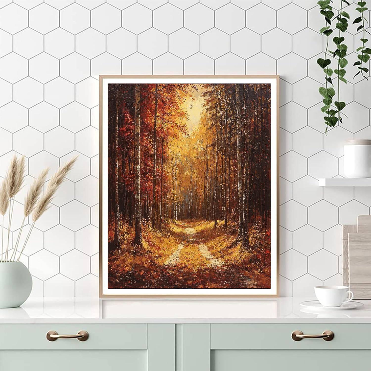 John Constable Inspired Whispering Leaves  Painting By Numbers Kit