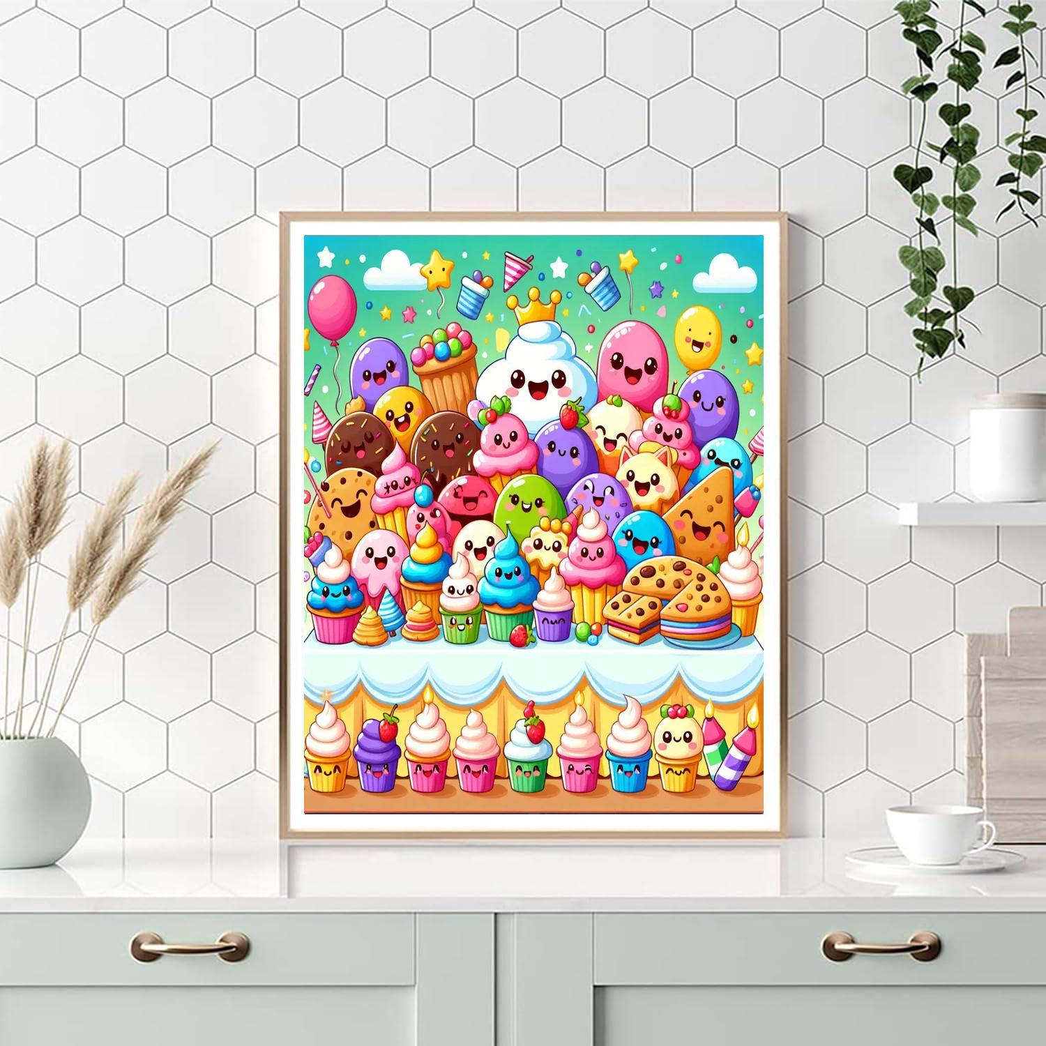 Sweet Treats Celebration Paint By Numbers