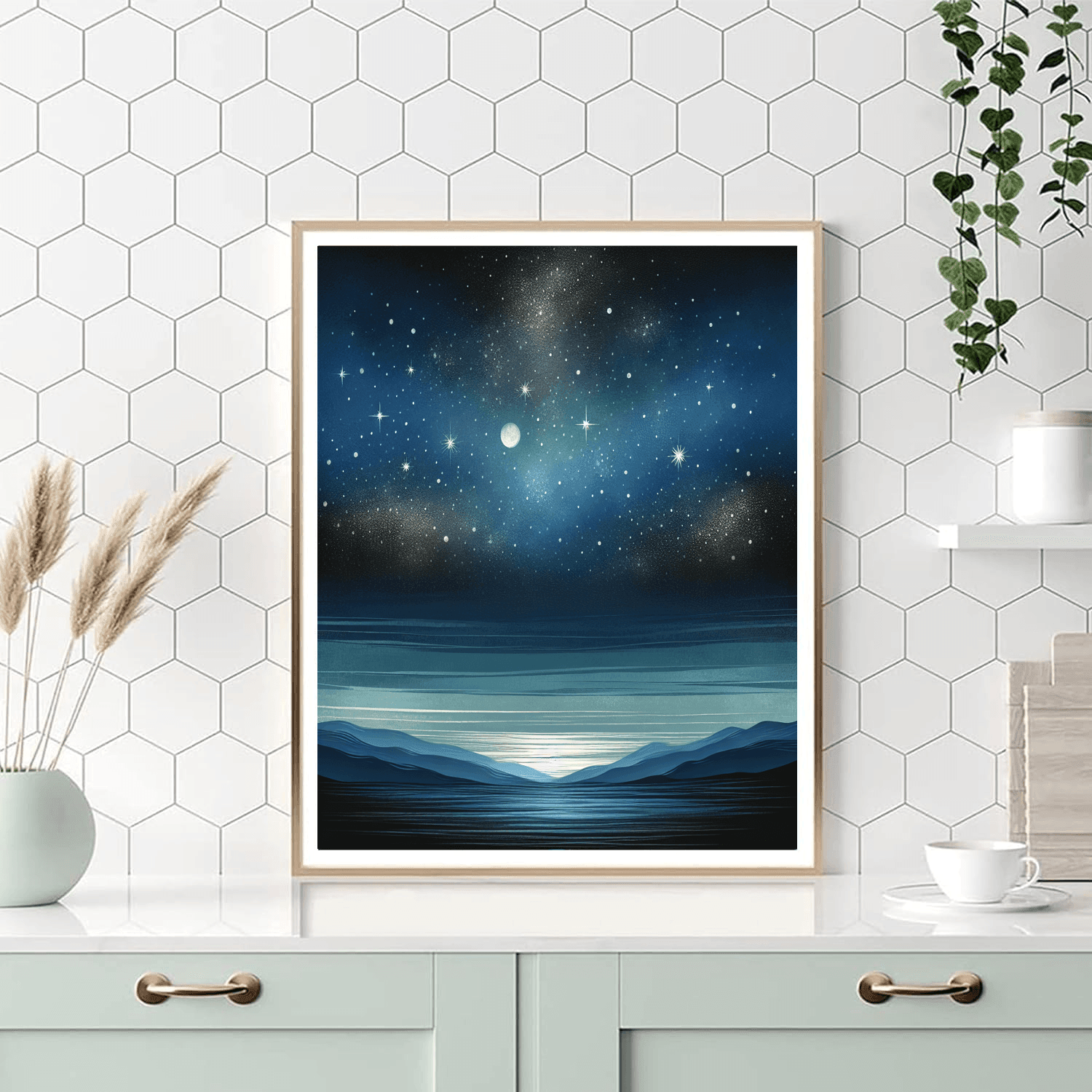 Celestial Starry Sky Number Painting
