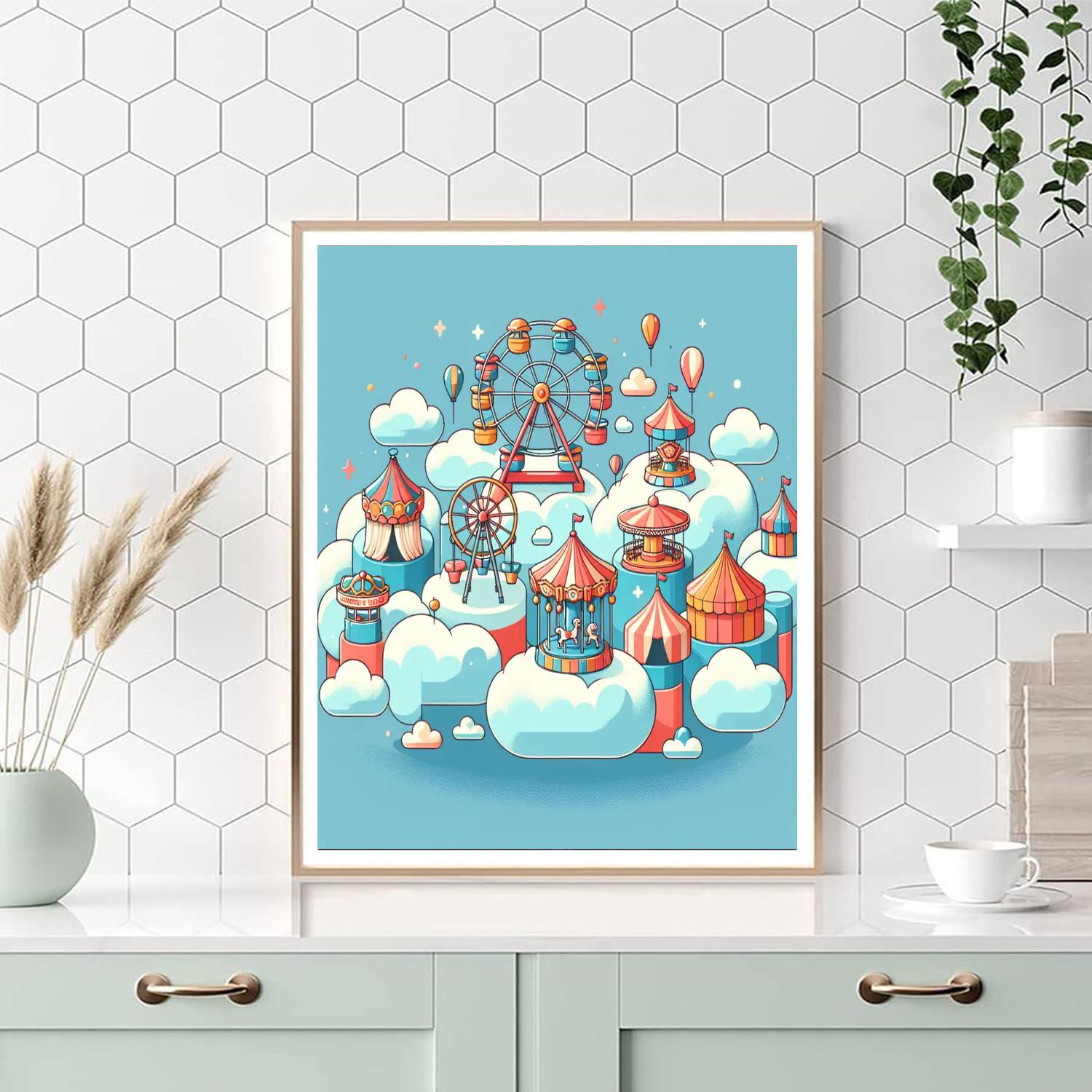 Cloud Carnival Paint By Numbers Kits
