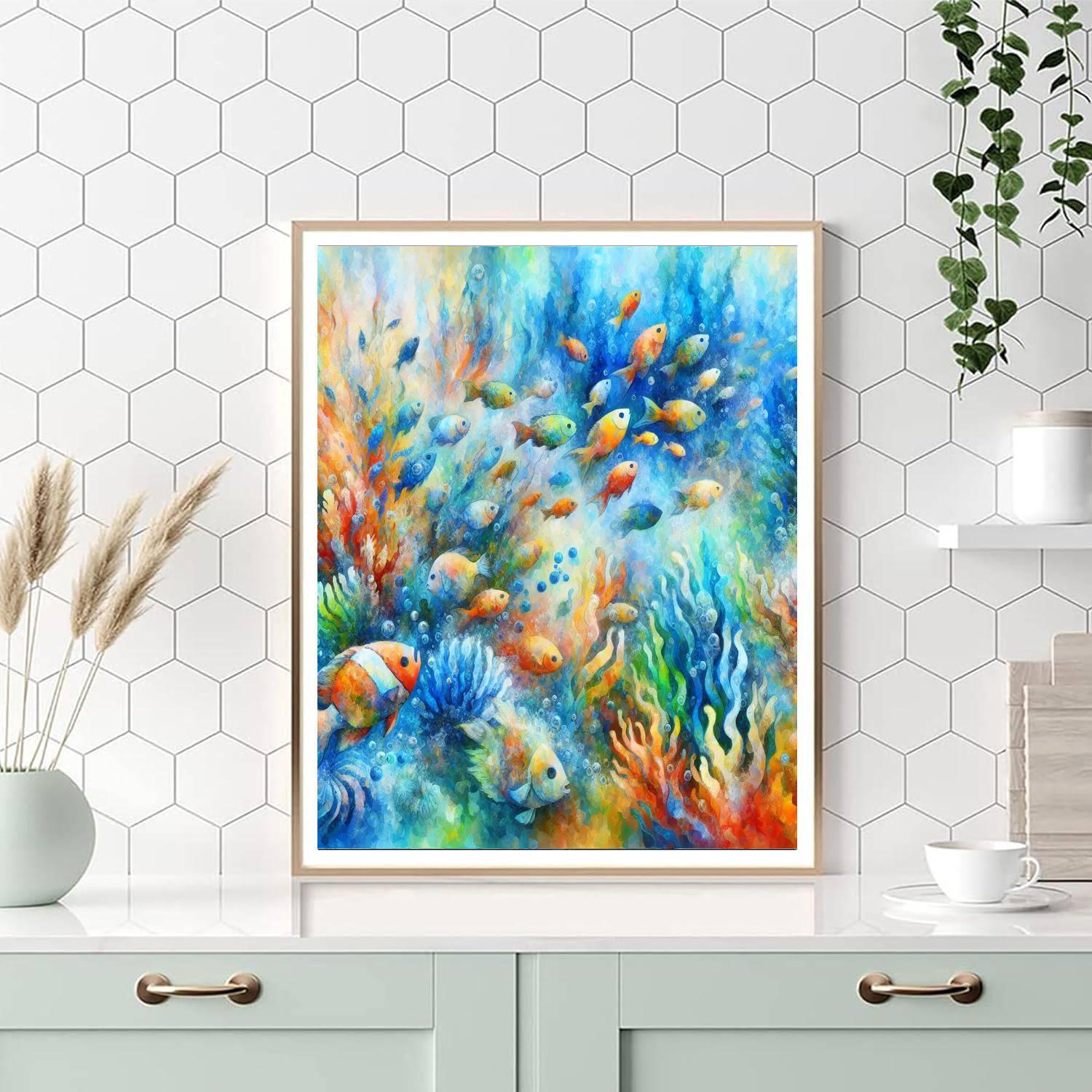 Joyful Ocean Voyage Paint By Numbers Kits