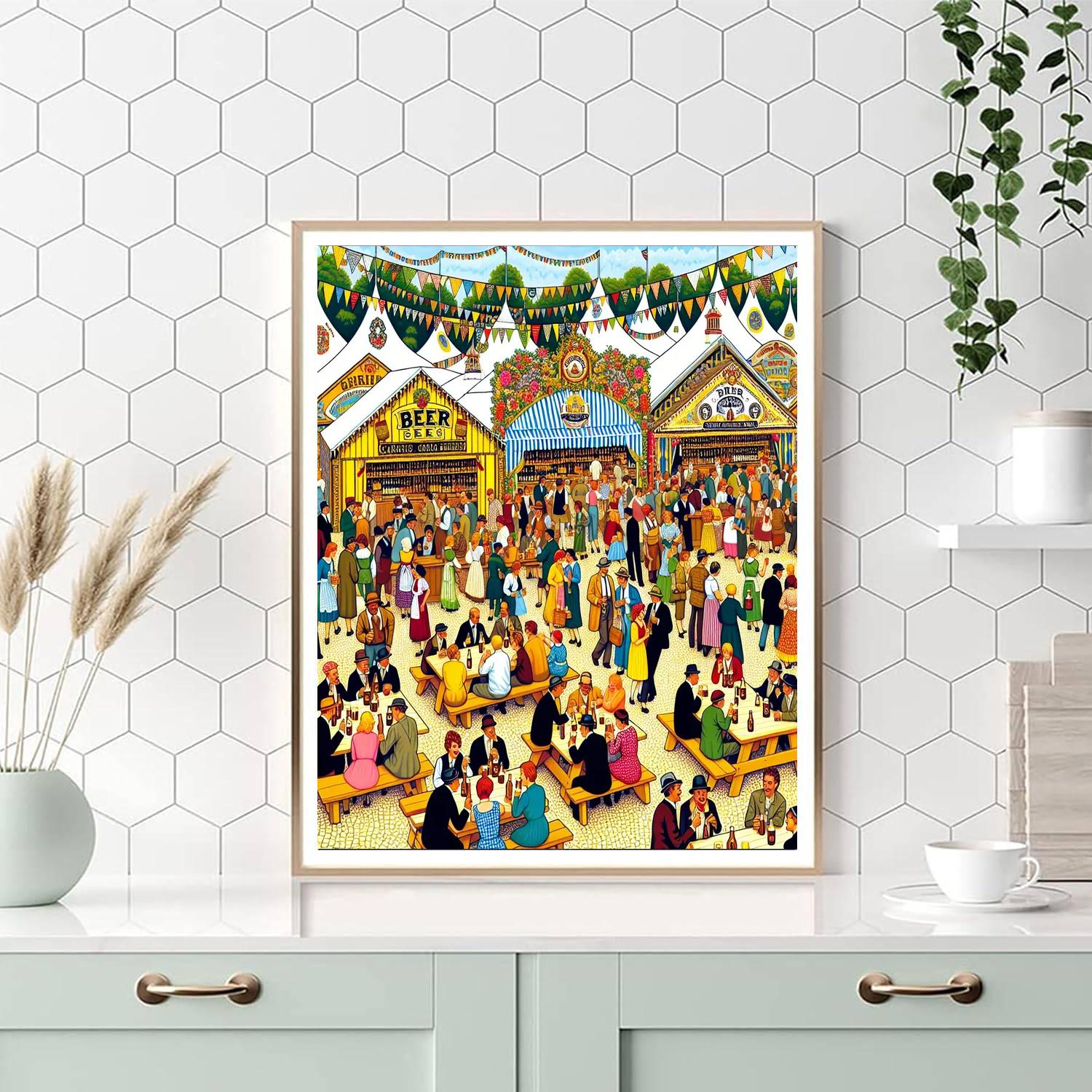 The Great Australian Beer Spectapular DIY Paint By Numbers