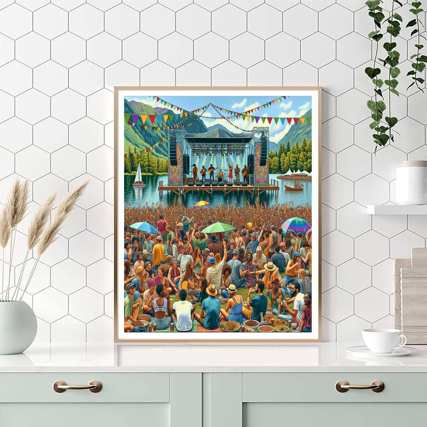 Summerfest - United States Paint By Color