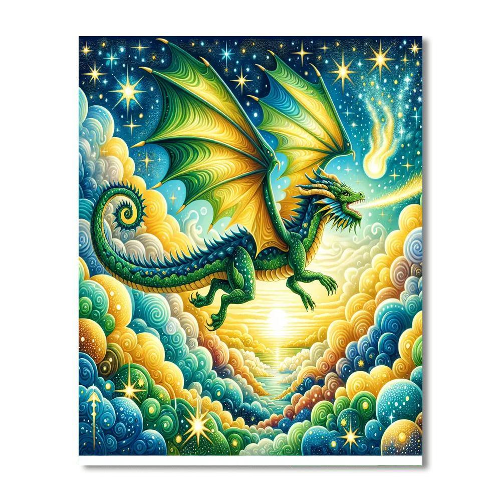 Enchanting Dragonflight DIY Paint By Numbers