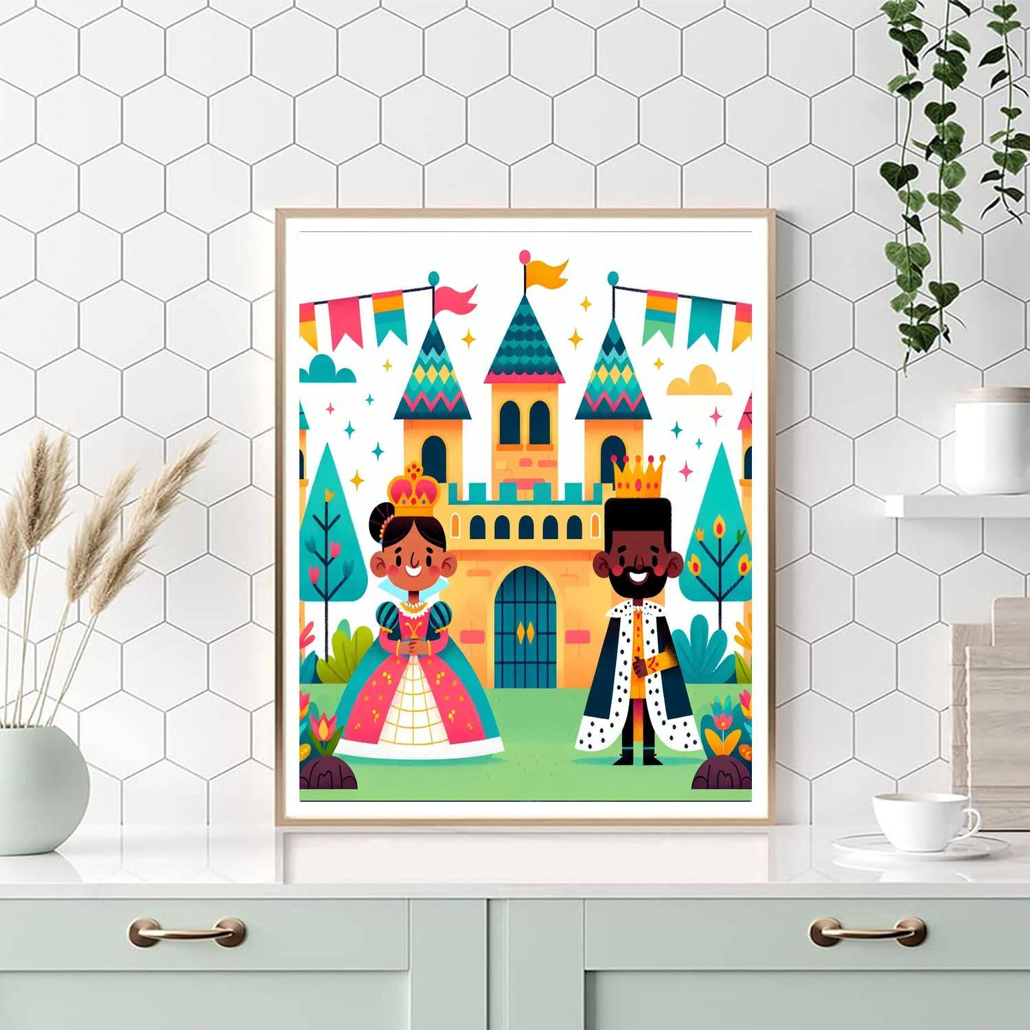 Royal Palace Paint By Numbers Art