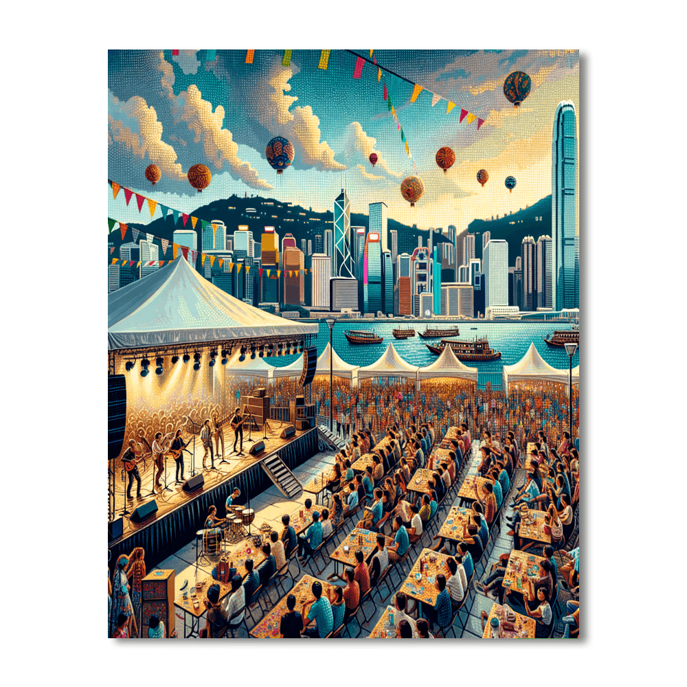 The Hong Kong Arts Festival Paint By Color
